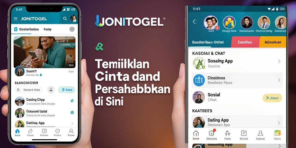 Antarmuka JONITOGEL yang menarik dan mudah dinavigasi