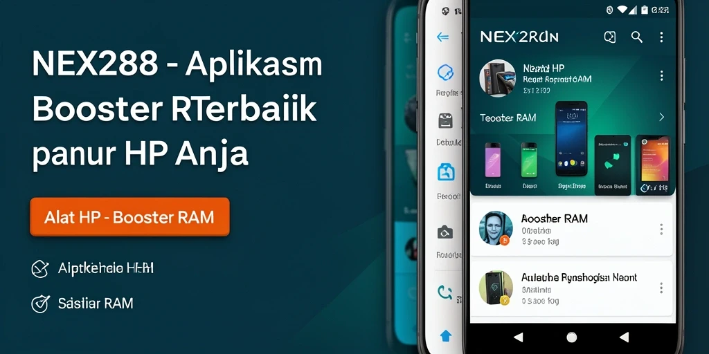 Antarmuka NEX288 yang sederhana dan fungsional untuk mengoptimalkan RAM.