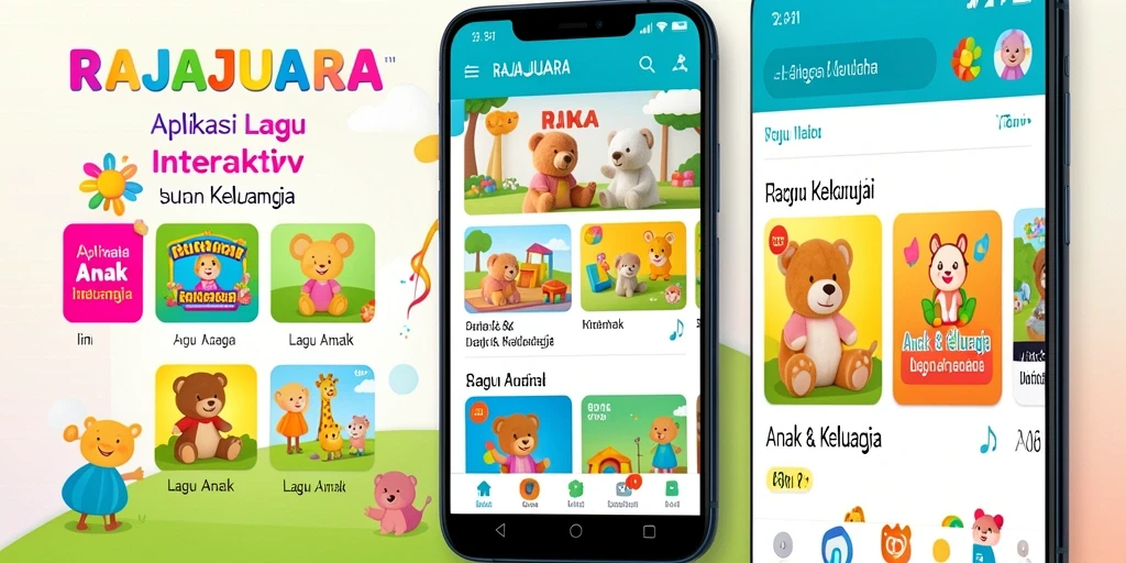 Tampilan antarmuka <strong>RAJAJUARA</strong> yang ceria dan mudah digunakan.