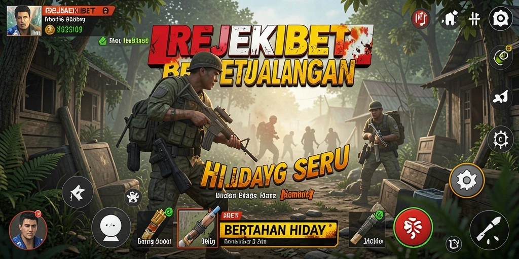 Tampilan antarmuka REJEKIBET yang menarik dan interaktif.