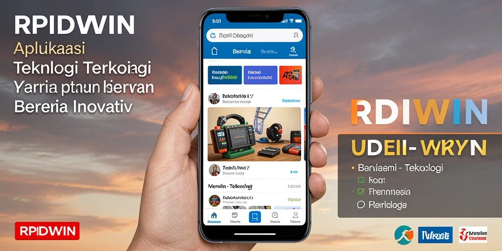 Tampilan antarmuka utama aplikasi RPIDWIN yang modern dan informatif.